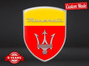 Maserati Decalcomanie Auto Resistenti Di Pregio Professionali